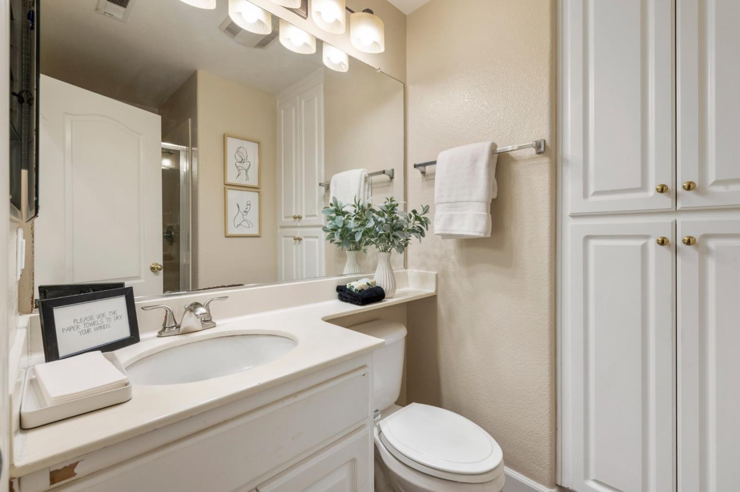 274 Primrose Drive San Jose, CA 95123 - Photo 15 of 30 a bathroom with a sink toilet and shower