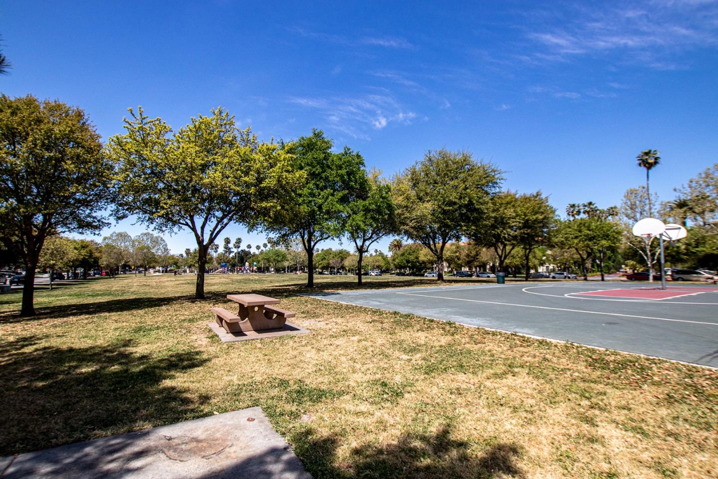 274 Primrose Drive San Jose, CA 95123 - Photo 28 of 30 a view of a swimming pool with an outdoor space and seating area