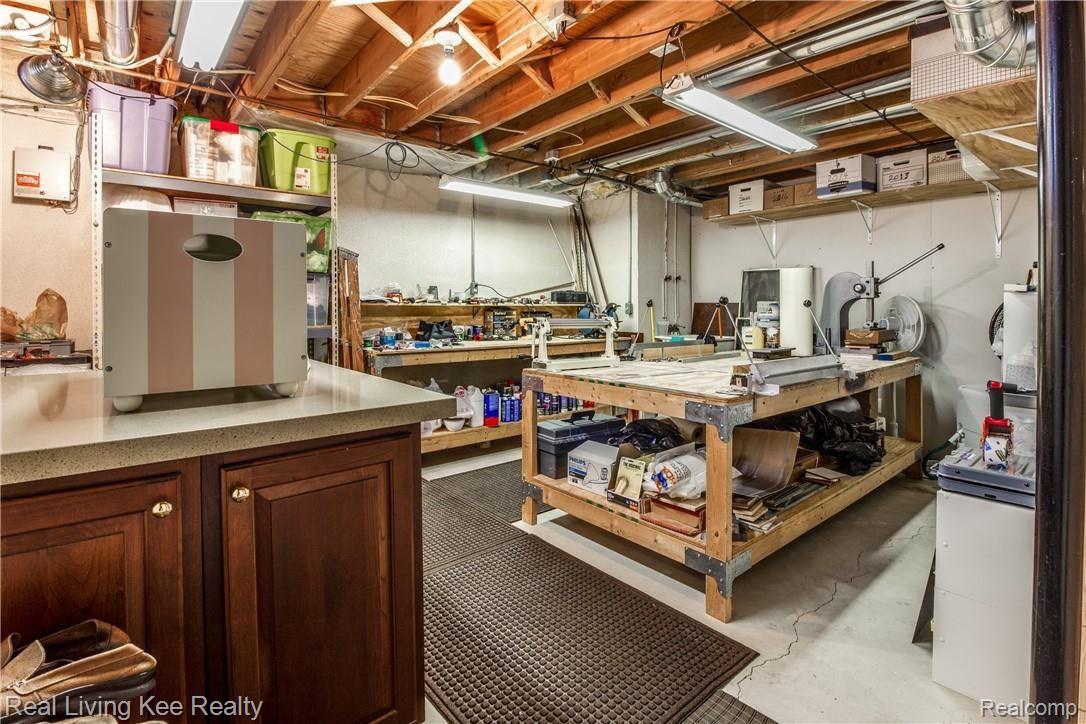 1734 Apple Ridge Court Rochester, MI 48306 - Photo 50 of 56 Workshop in Lower Level