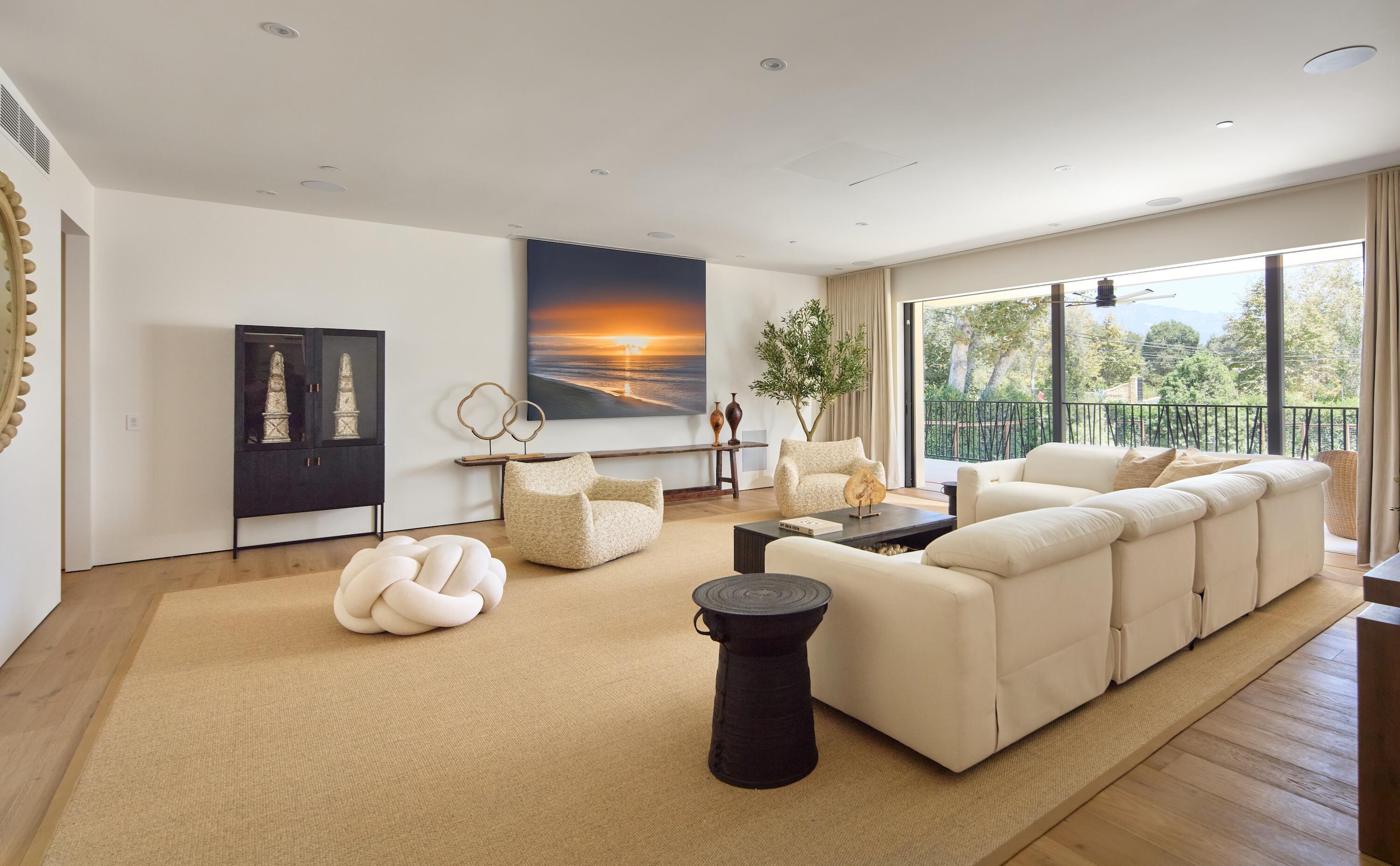 285 Olive Mill Road Santa Barbara, CA 93108 - Photo 15 of 38 media/family room