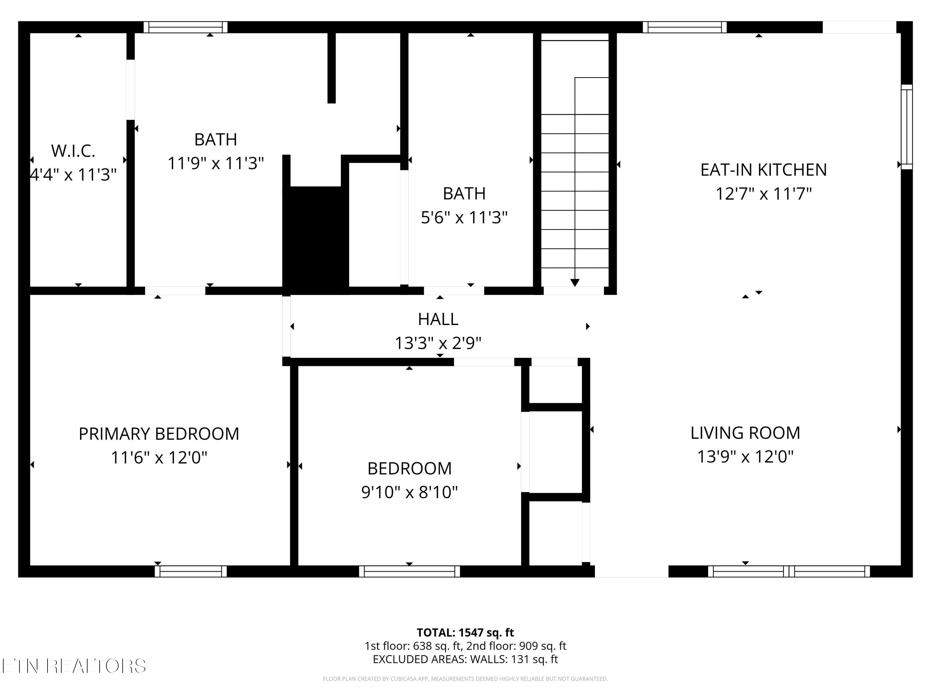 8001 Helen Drive Powell, TN 37849 - Photo 46 of 47 2nd_floor_8001_helen_drive_powell_with_d