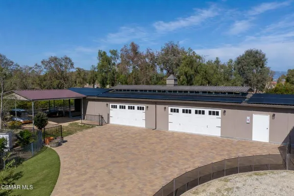 a view of a house with a outdoor space