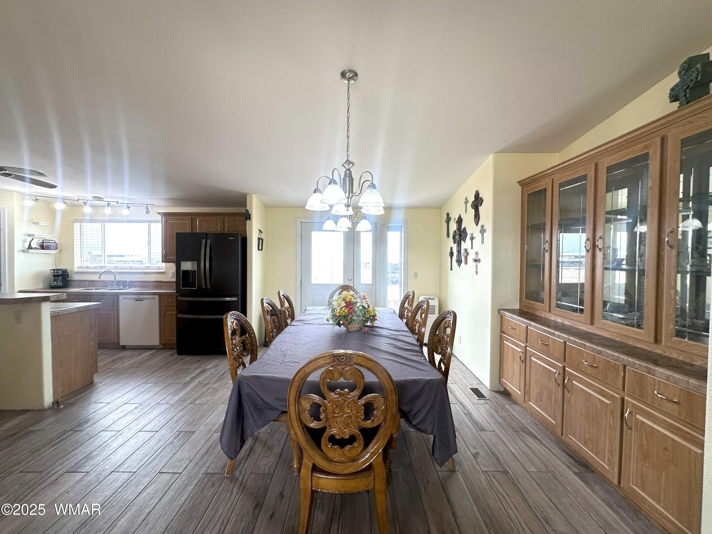 7 County Road Springerville, AZ 85938 - Photo 19 of 56 VIEW INTO THE DINING AREA AND BACK DOOR