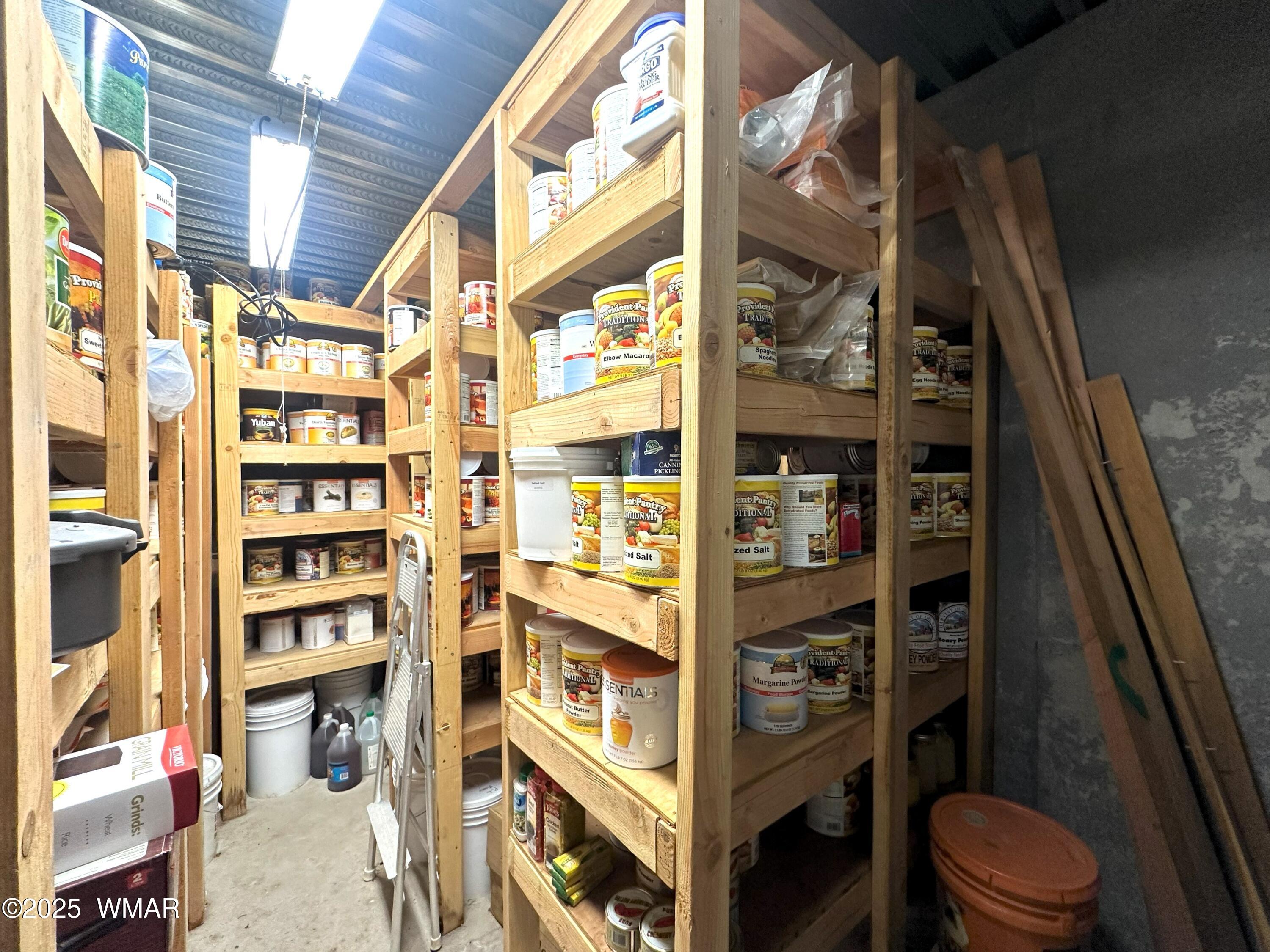 7 County Road Springerville, AZ 85938 - Photo 35 of 56 FINISHED CONCRETE ROOT CELLAR IN THE STORAGE BUILDING