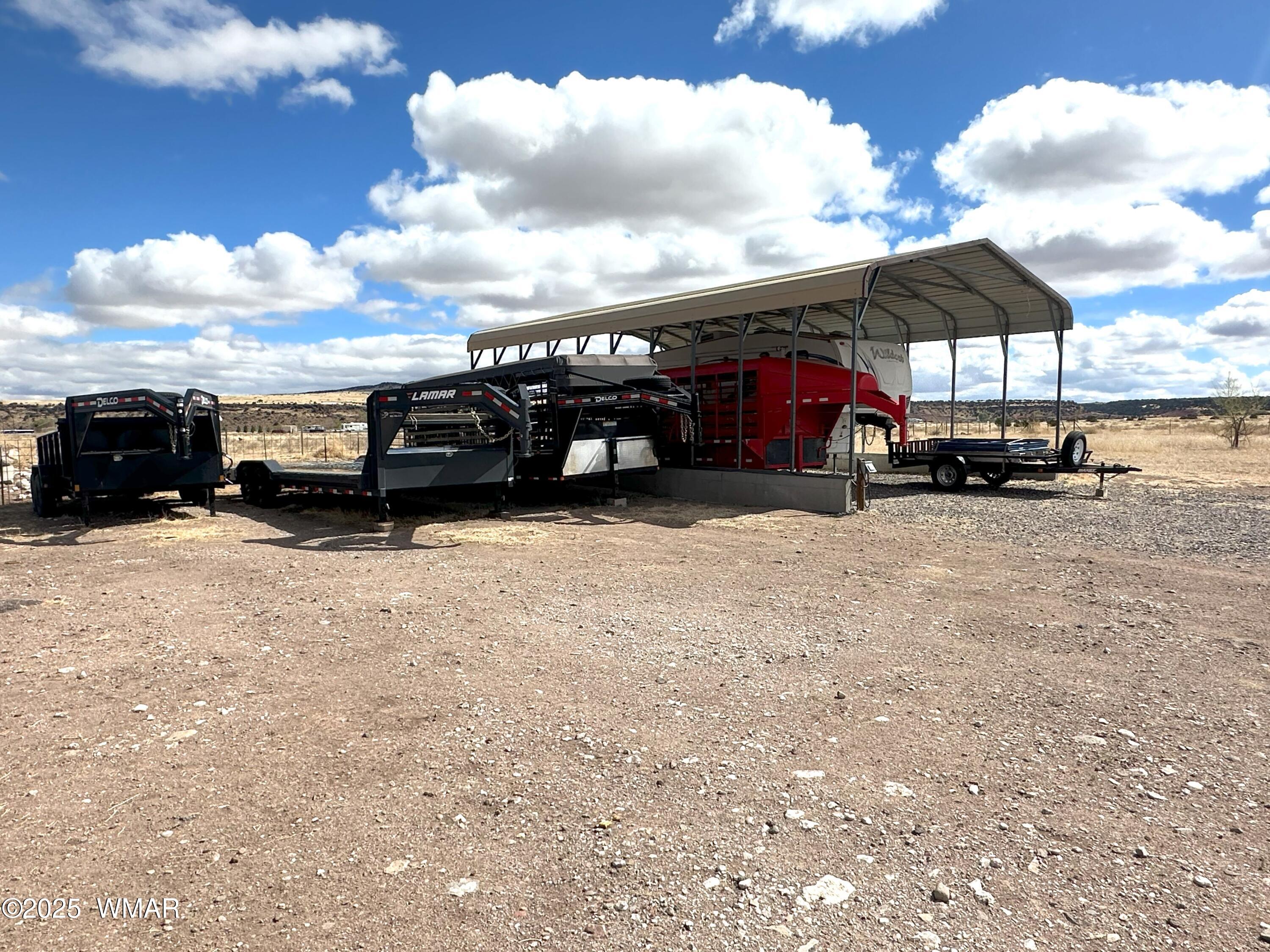 7 County Road Springerville, AZ 85938 - Photo 38 of 56 MASSIVE 24x40 RV CARPORT / HAYBARN