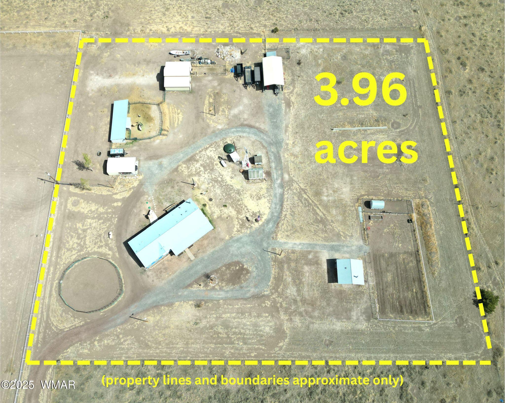 7 County Road Springerville, AZ 85938 - Photo 51 of 56 APPROXIMATE PROPERTY BOUNDARY