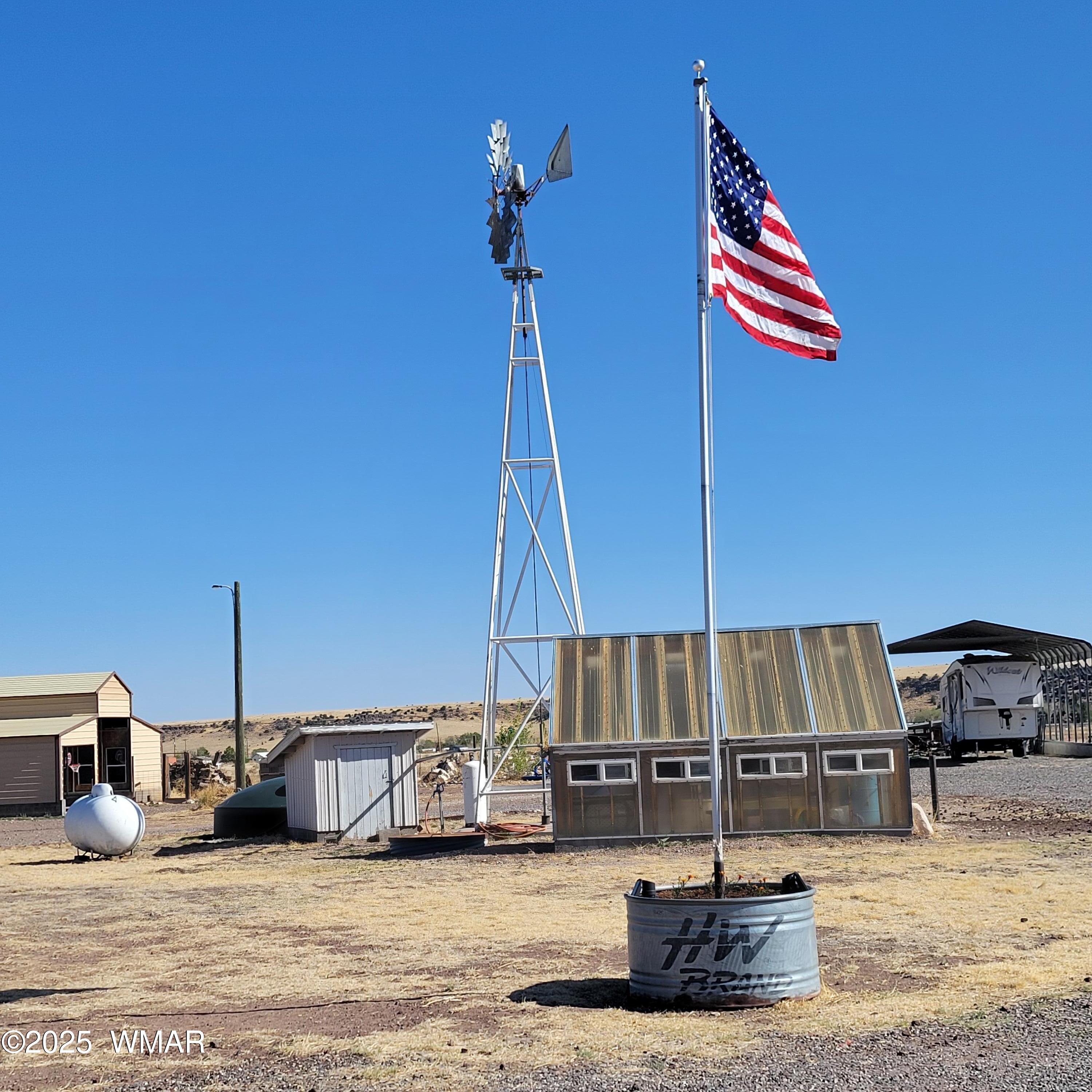 7 County Road Springerville, AZ 85938 - Photo 55 of 56 THE WINDMILL SERVES THE HORSE AND GARDEN WATER, THERE IS ANOTHER WELL FOR THE HOME