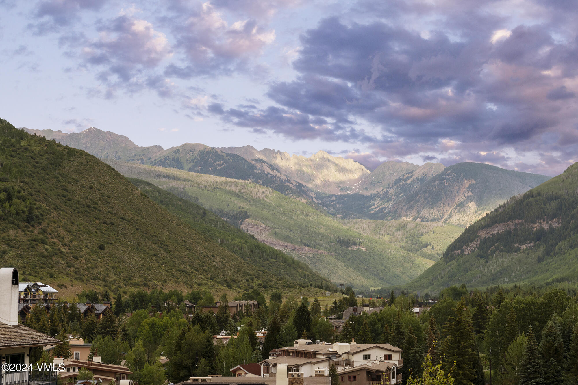 151 Vail Road, Unit 4 Vail, CO 81657 - Photo 8 of 11 a view of city and mountain