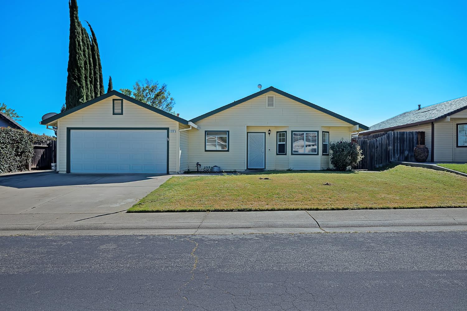614 Brookview Court Ione, CA 95640 - Photo 1 of 24 a front view of a house with a yard