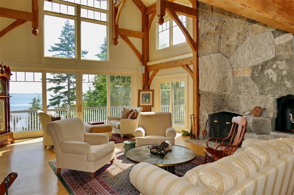 44 Workman Road Gouldsboro, ME 04613 - Photo 10 of 35 Custom Rockport post and beam...