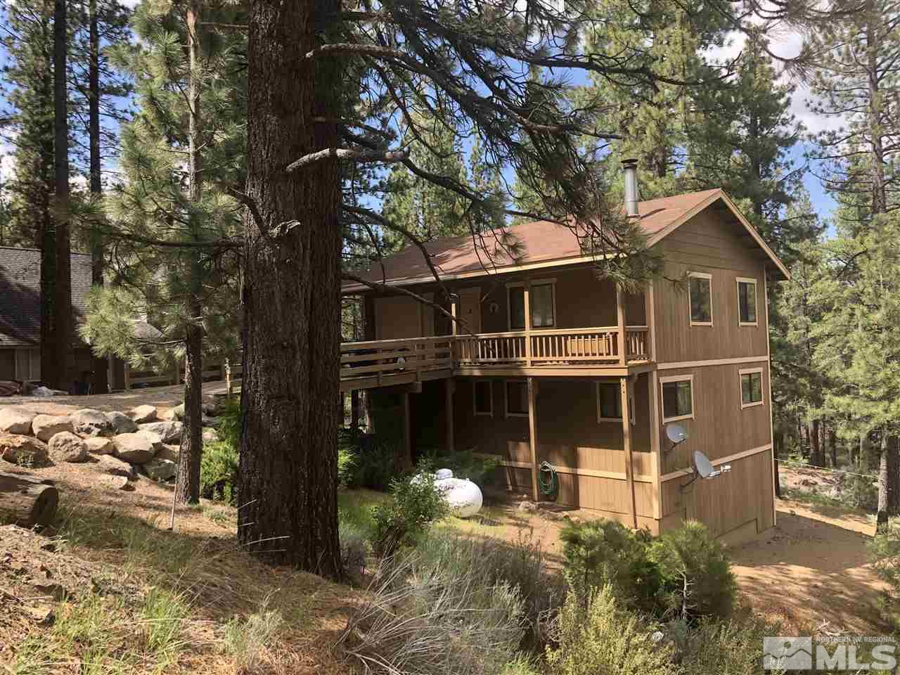 60 Lava Cap Markleeville, CA 96120 - Photo 5 of 20 a front view of a house with a yard