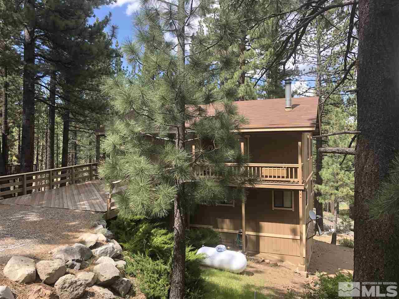 60 Lava Cap Markleeville, CA 96120 - Photo 6 of 20 a front view of a house with a yard
