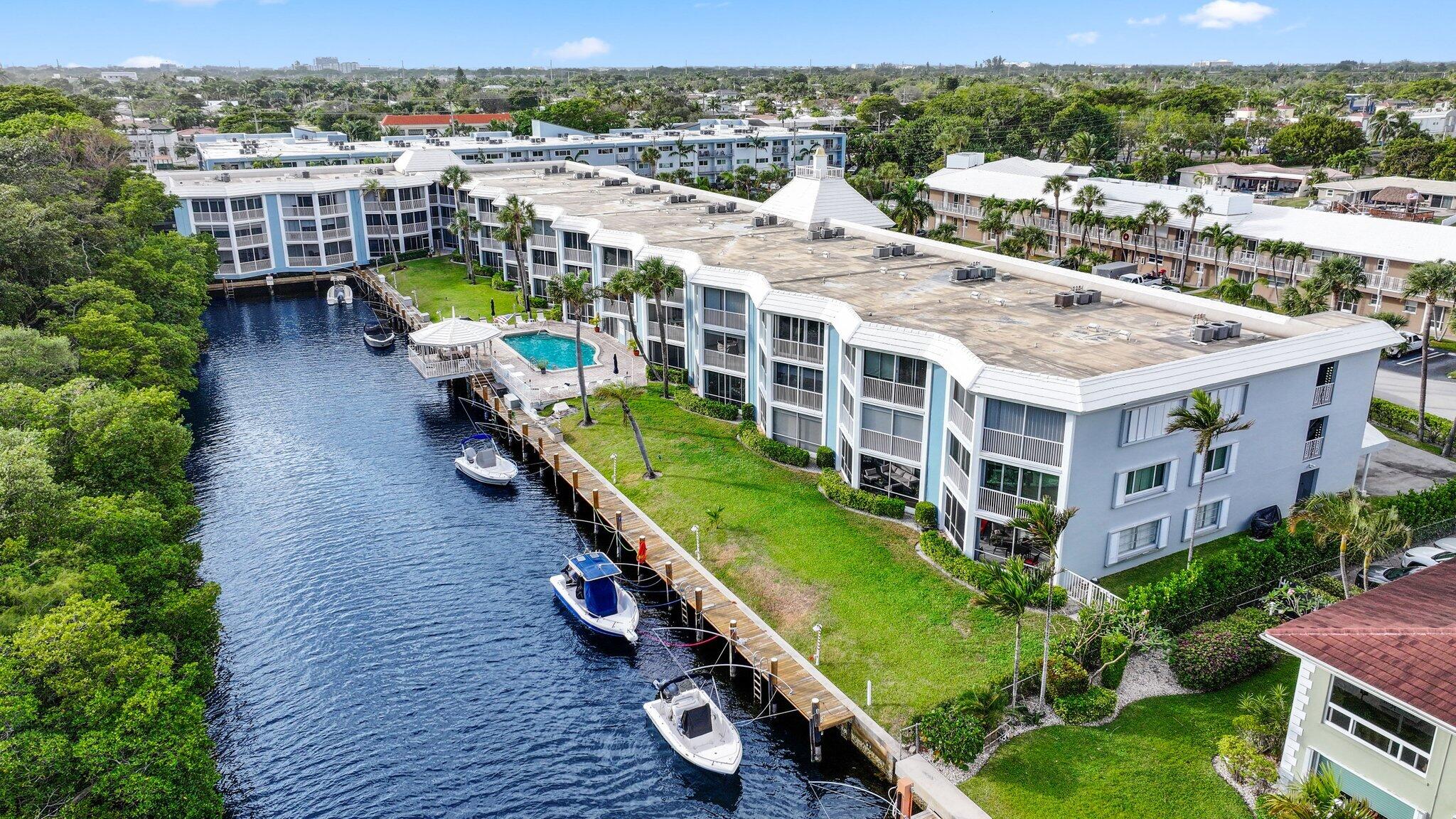 700 Harbour Drive, Unit 230 Boca Raton, FL 33431 - Photo 1 of 55 Aerial of 700 NE HARBOUR TER