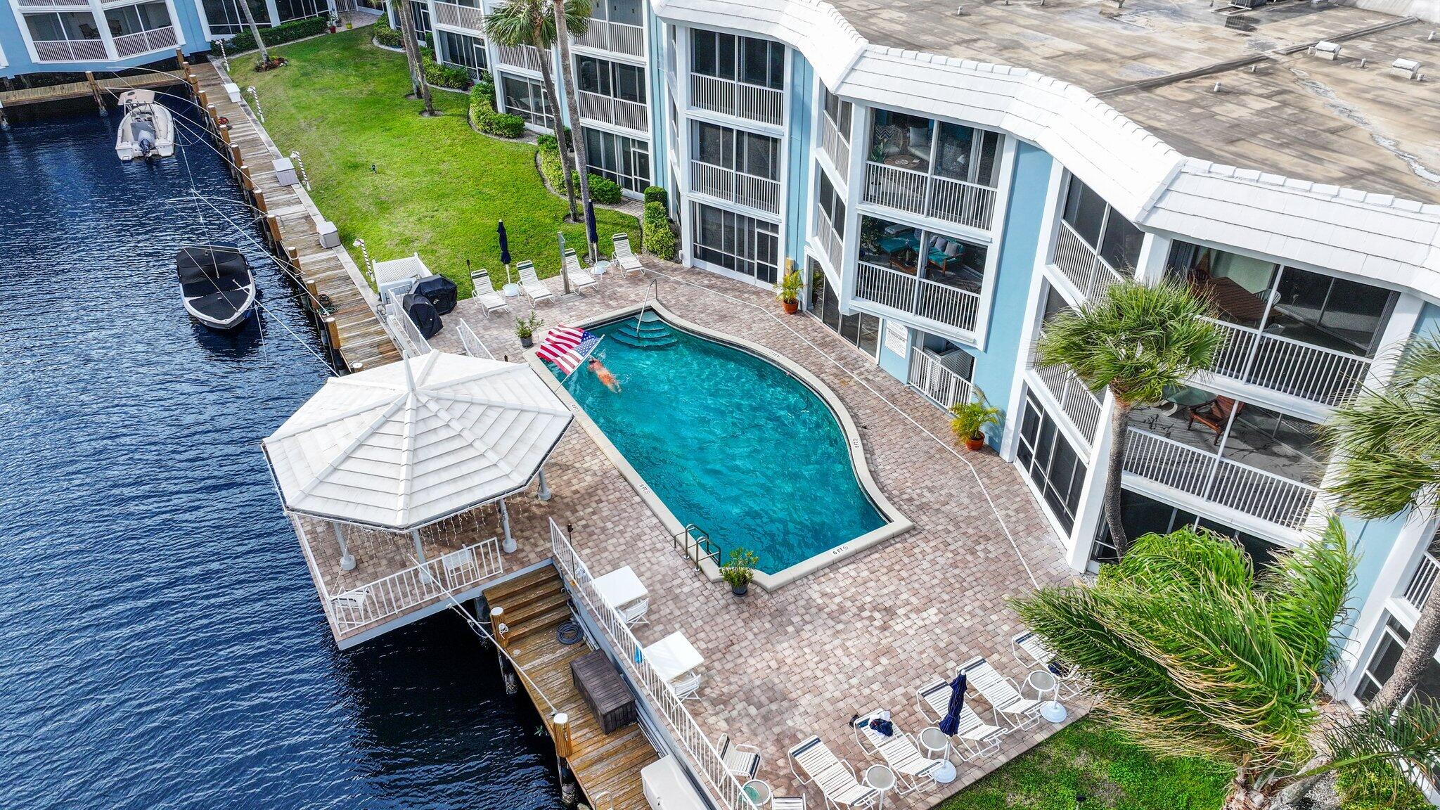 700 Harbour Drive, Unit 230 Boca Raton, FL 33431 - Photo 6 of 55 Aerial of 700 NE HARBOUR TER