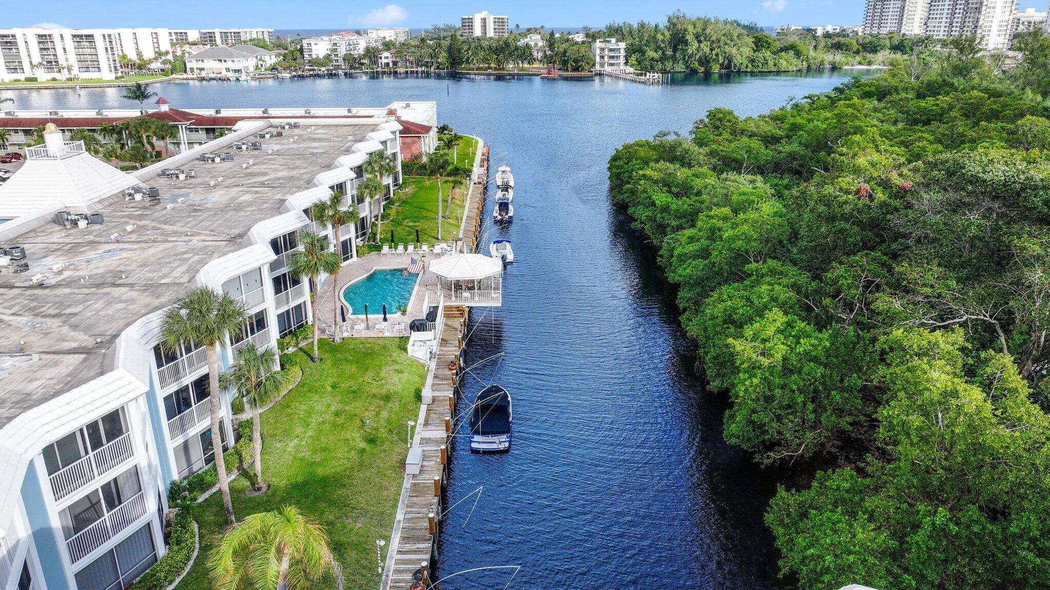 700 Harbour Drive, Unit 230 Boca Raton, FL 33431 - Photo 7 of 55 Aerial of 700 NE HARBOUR TER