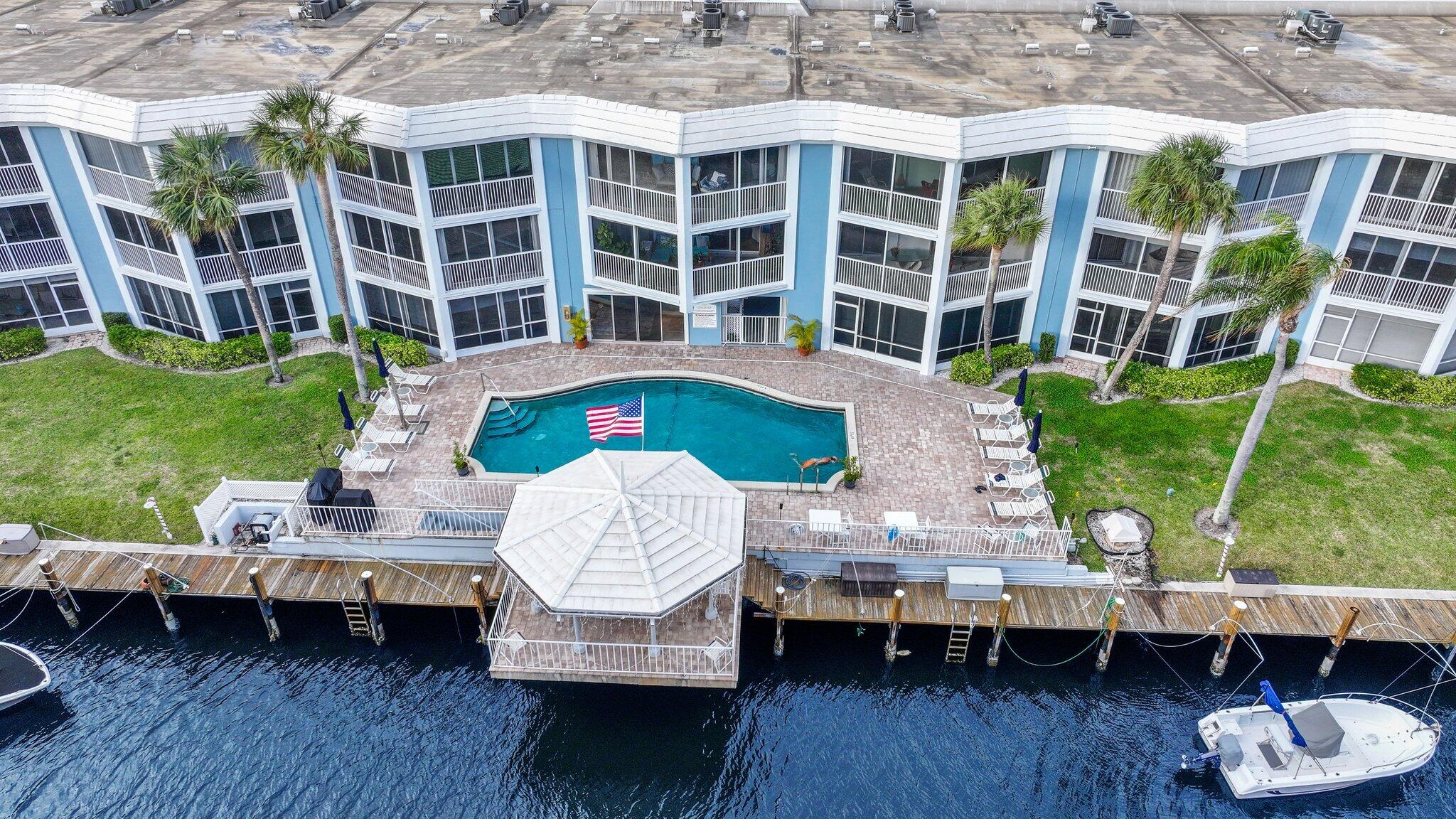 700 Harbour Drive, Unit 230 Boca Raton, FL 33431 - Photo 9 of 55 Aerial of 700 NE HARBOUR TER
