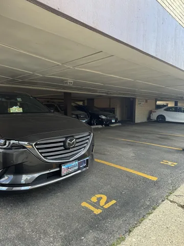 a view of a parking space