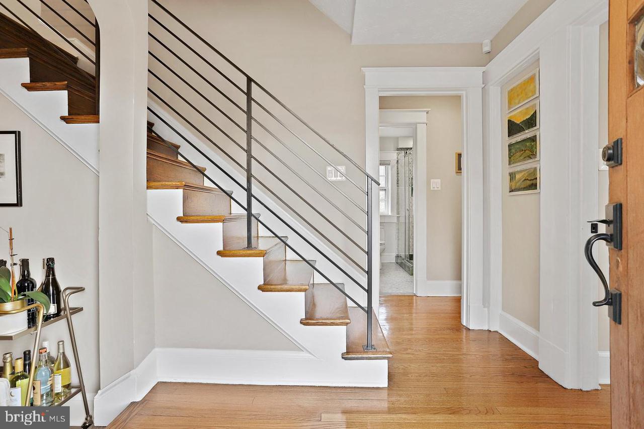 2347 South Arlington Ridge Road Arlington, VA 22202 - Photo 34 of 42 Inviting entryway with modern staircase.
