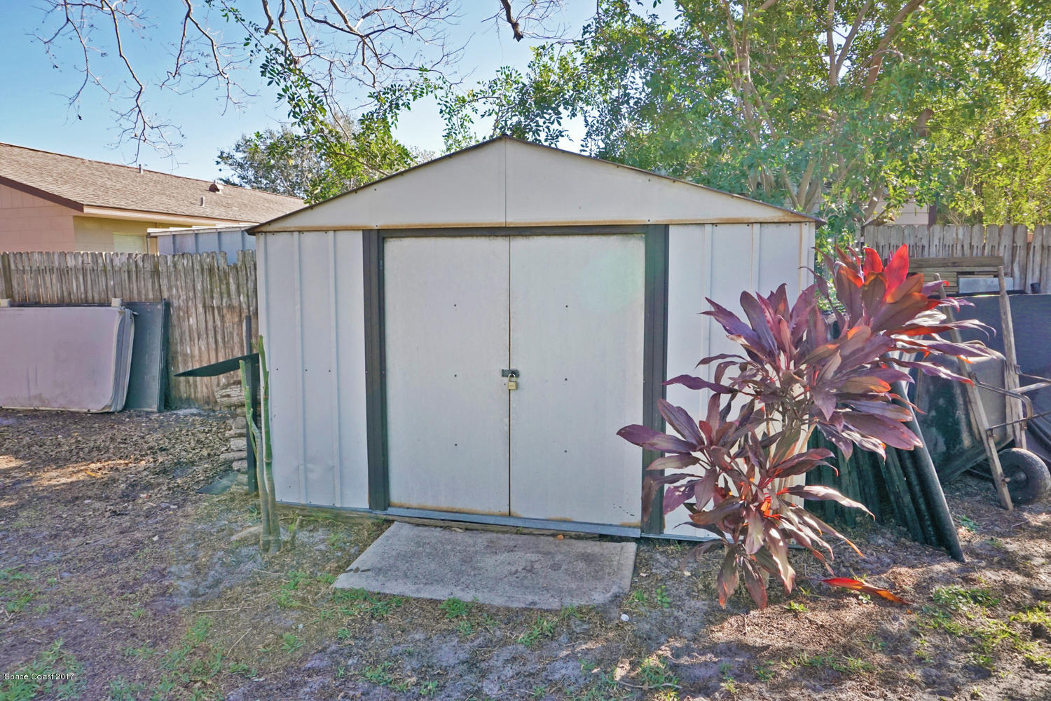 897 Levitt Parkway Rockledge, FL 32955 - Photo 28 of 34 Shed for Extra Storage