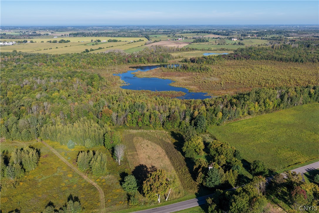 road frontage on East Rd with acreage behind