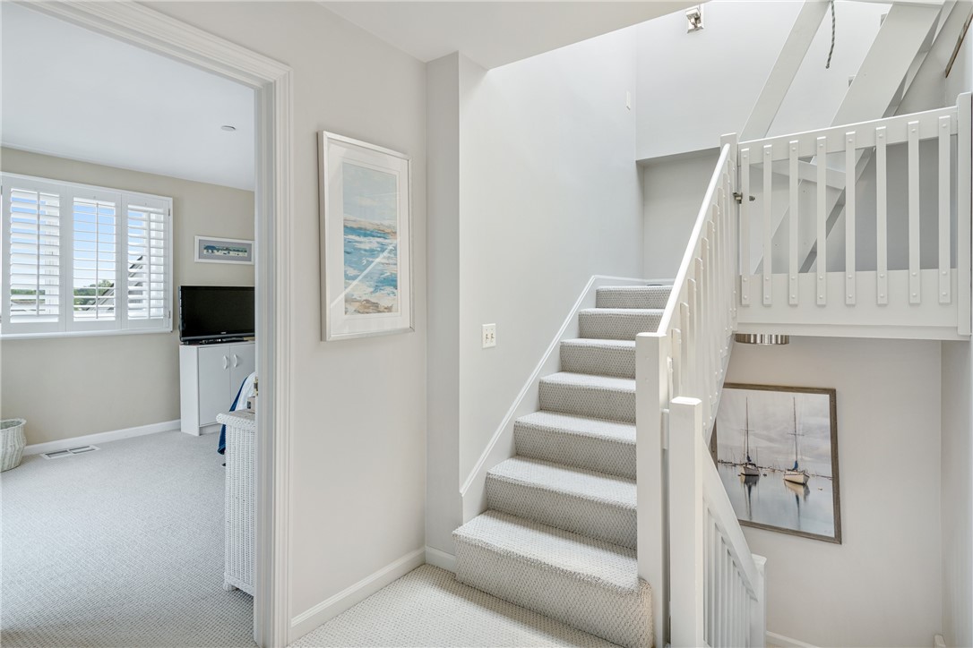 31 Coddington Street, Unit 24 Newport, RI 02840 - Photo 29 of 49 Stairs to rooftop deck.