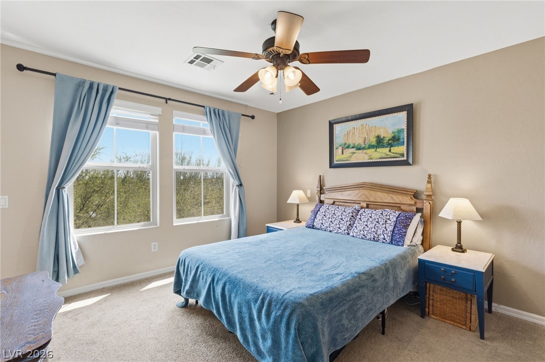 4650 Ranch House Road, Unit 126 North Las Vegas, NV 89031 - Photo 21 of 44 Primary suite (12'x12') is located separate from secondary bedrooms.