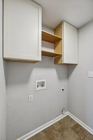 a view of a room with shelf