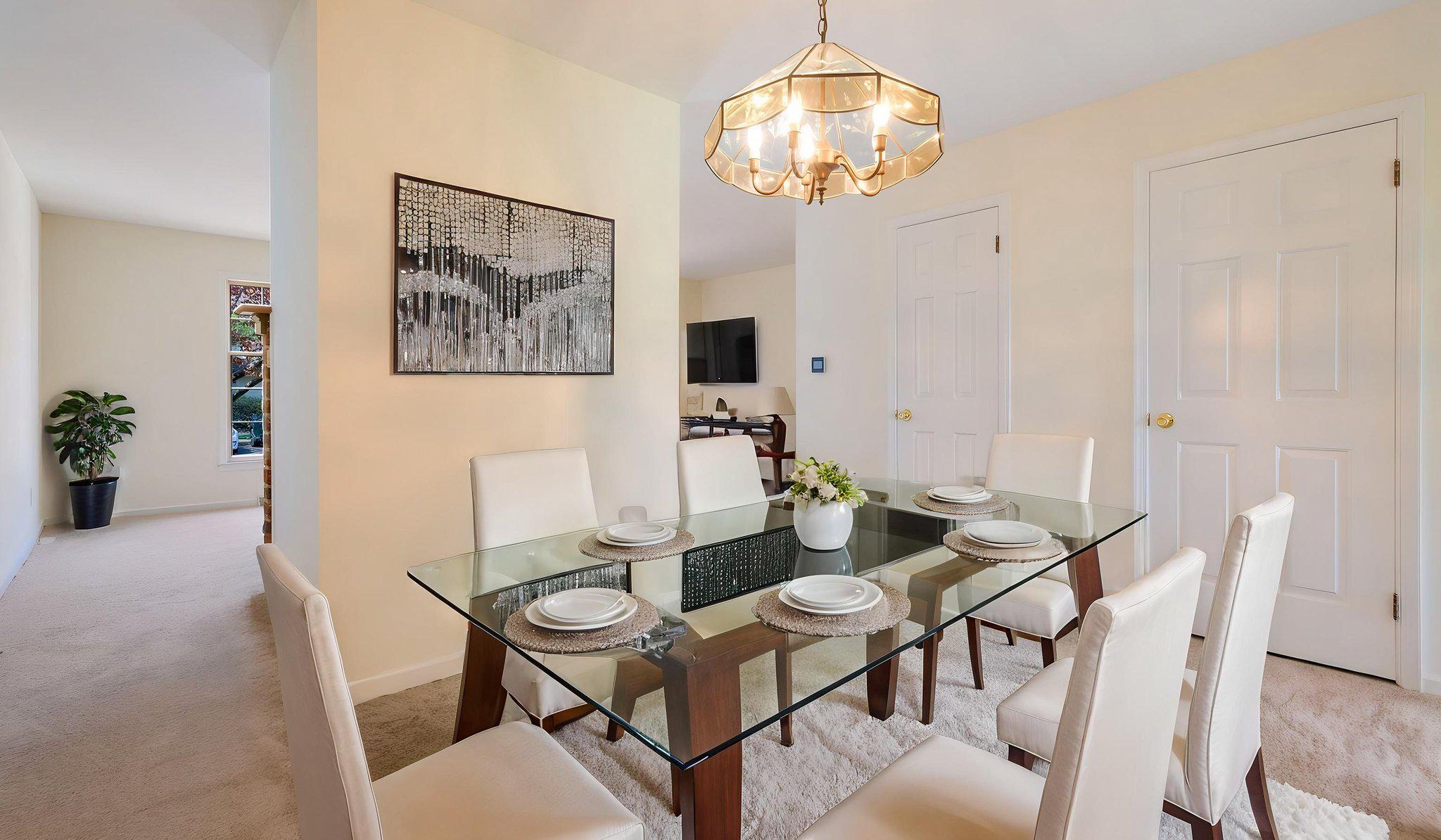 5 Independence Way Doylestown, PA 18901 - Photo 10 of 37 Virtually Staged Dining Area