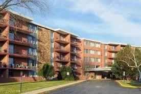 a city street lined with tall buildings