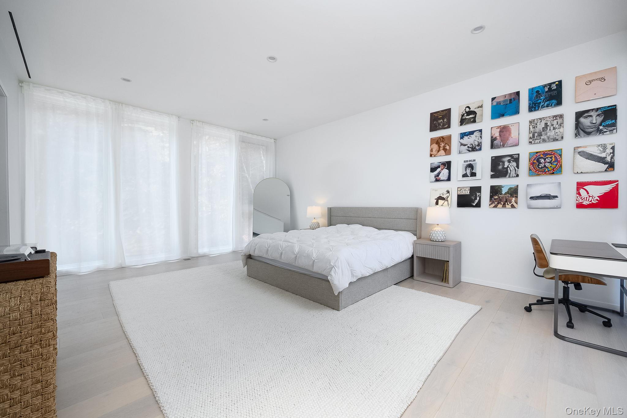 211 Little York Road Warwick, NY 10990 - Photo 18 of 37 a bedroom with a bed and a bookshelf