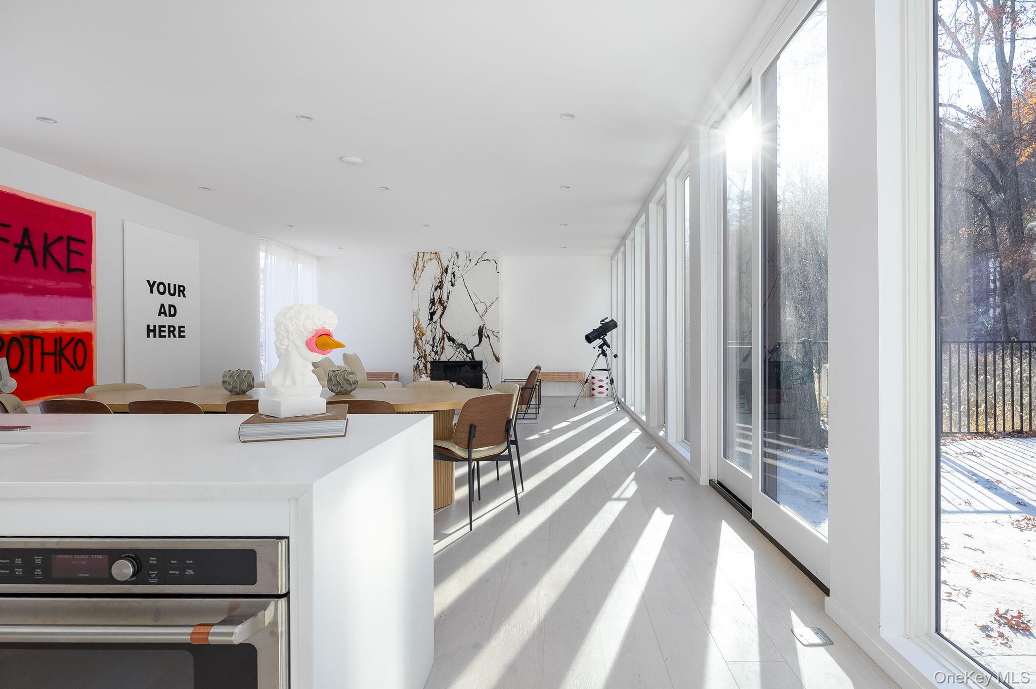 211 Little York Road Warwick, NY 10990 - Photo 9 of 37 a view of a dining room with furniture and a chandelier
