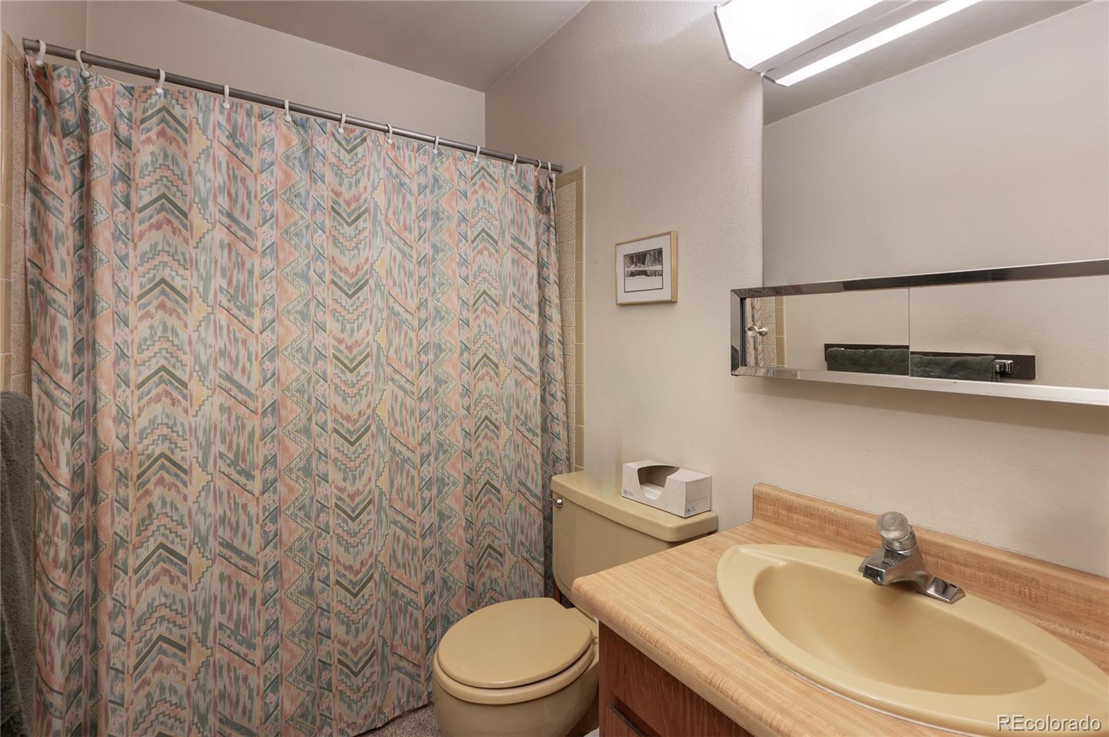 80 Gcr 838/e Meadow, Unit 2211 Fraser, CO 80442 - Photo 14 of 16 a bathroom with a sink a toilet and a mirror