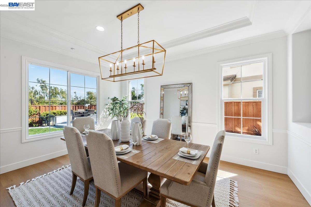 2890 Sable Oaks Way Dublin, CA 94568 - Photo 17 of 60 a view of a dining room with furniture window and outside view
