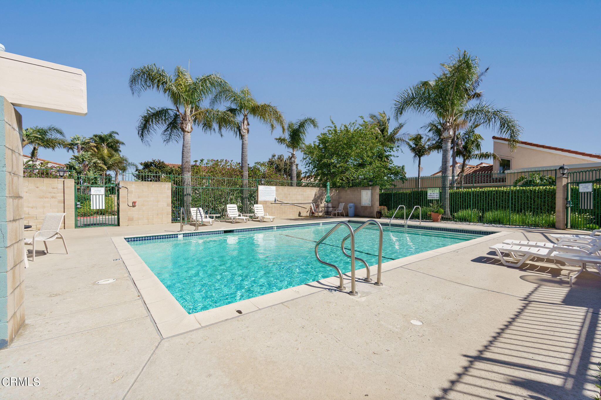 2940 Fanshell Walk Oxnard, CA 93035 - Photo 36 of 40 a view of a backyard and palm tree