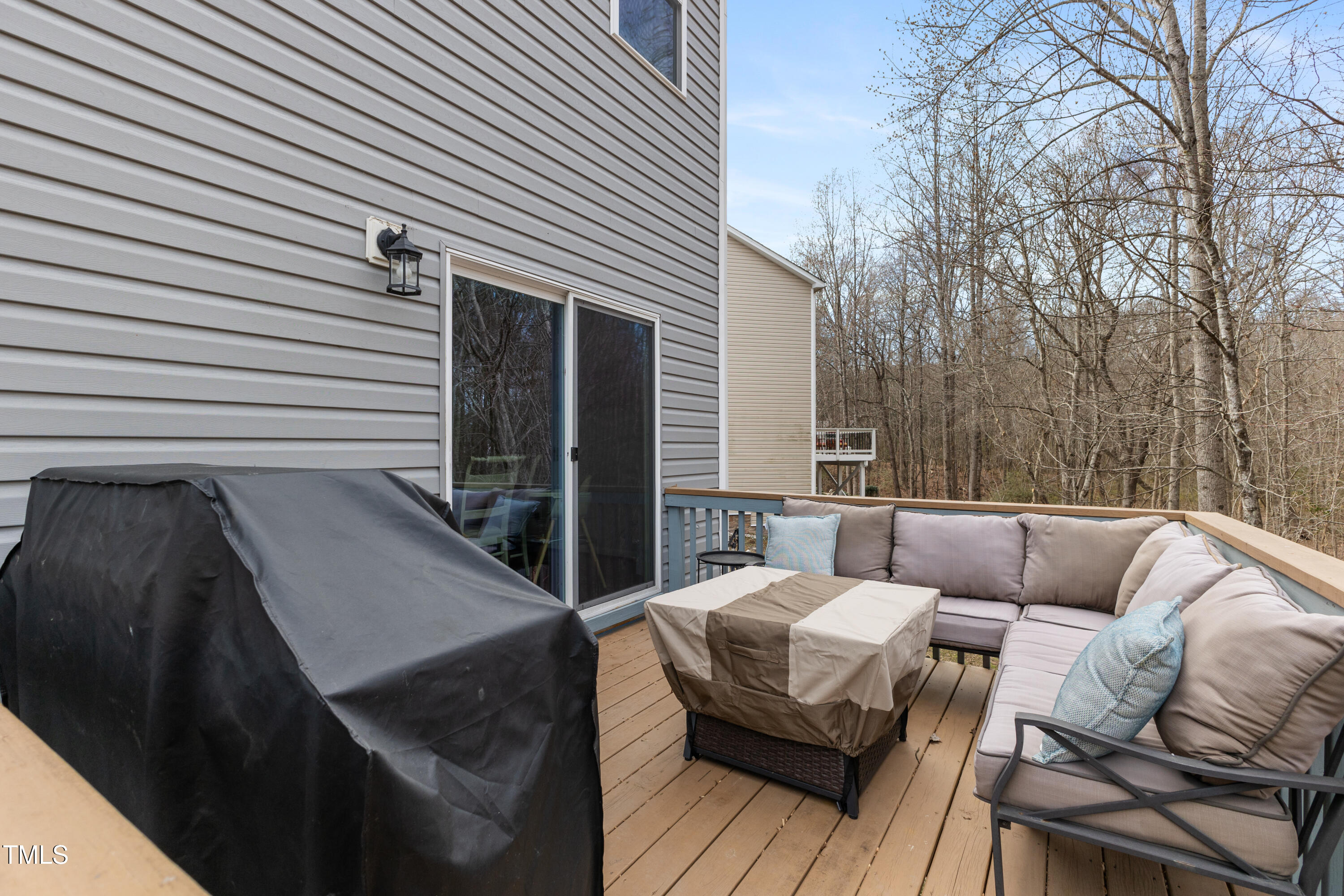 617 Hope Valley Road Knightdale, NC 27545 - Photo 30 of 42 a view of a patio on the roof deck