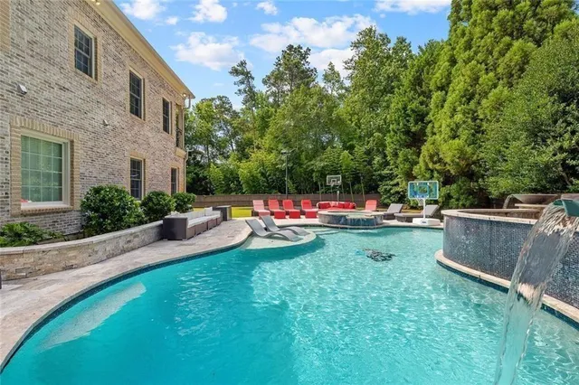 a view of a door with a glass door