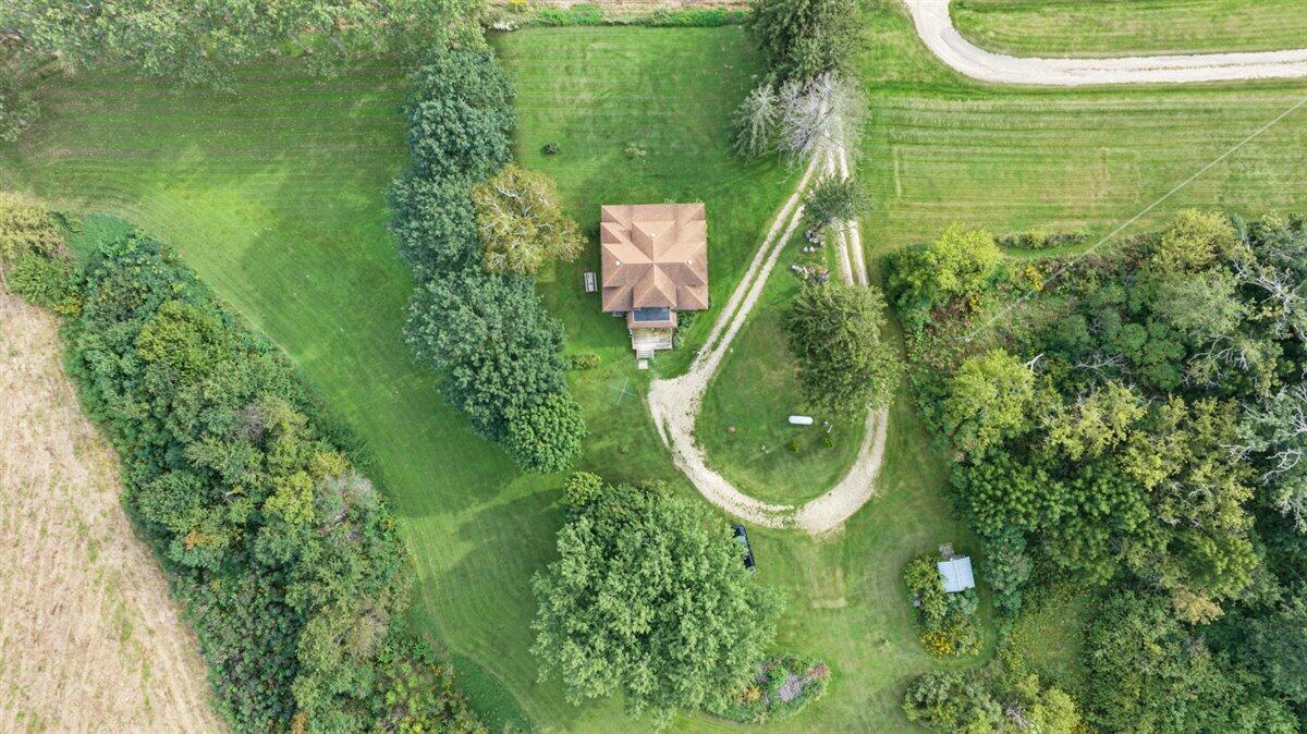 E8452 County Rd P Christiana, WI 54667 - Photo 13 of 24 Drone view 1