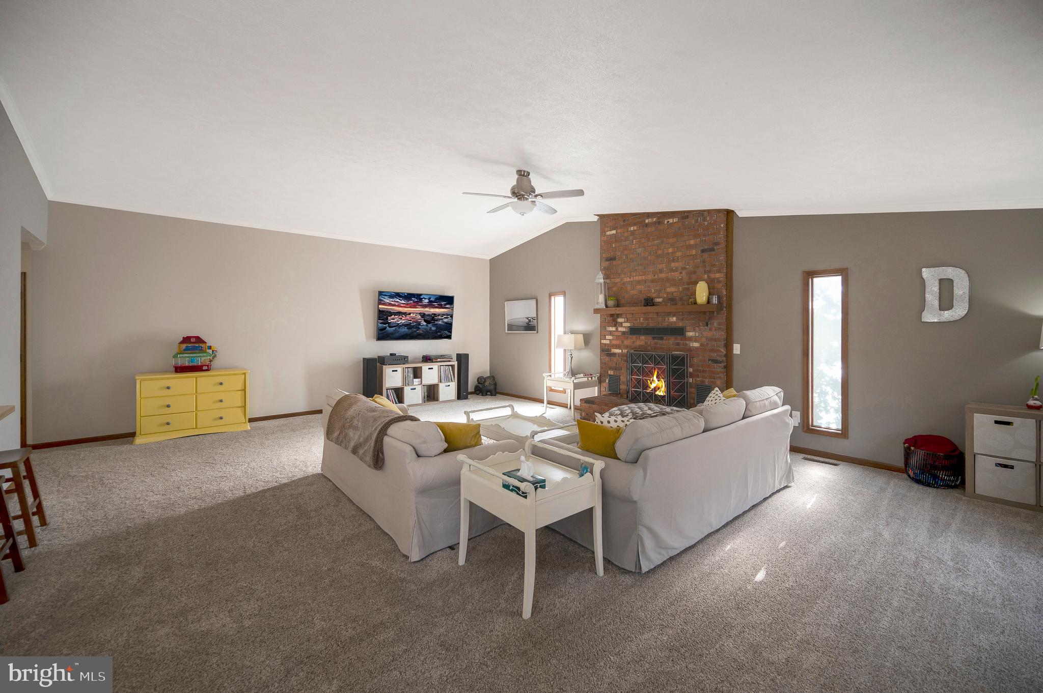 424 Birdie Road Locust Grove, VA 22508 - Photo 11 of 42 Floor-to-ceiling brick fireplace for warmth