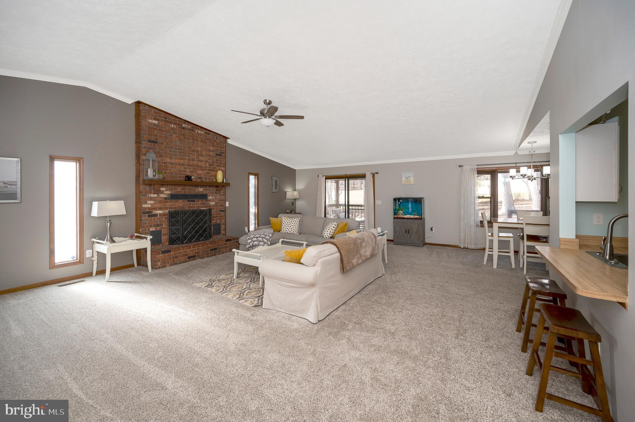 424 Birdie Road Locust Grove, VA 22508 - Photo 7 of 42 Massive living room view from foyer