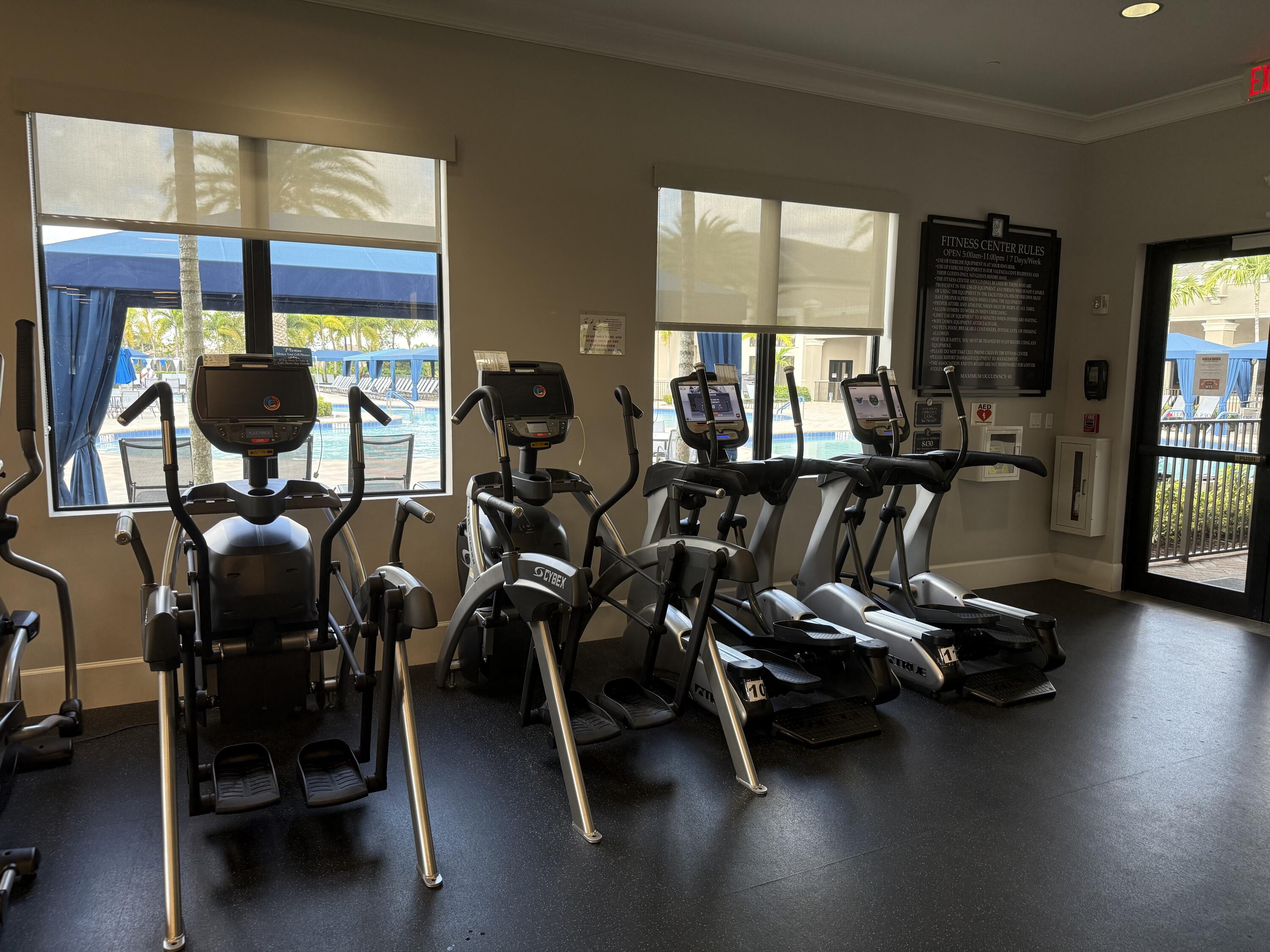 8375 Cloud Peak Drive Boynton Beach, FL 33473 - Photo 41 of 51 a view of a room with gym equipment