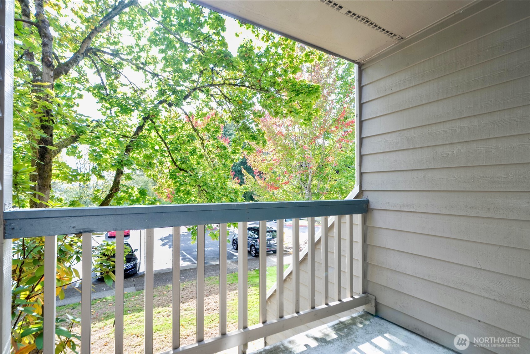 611 Southwest 5th Court, Unit A206 Renton, WA 98057 - Photo 16 of 21 a view of a balcony