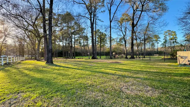 a view of lake with trees