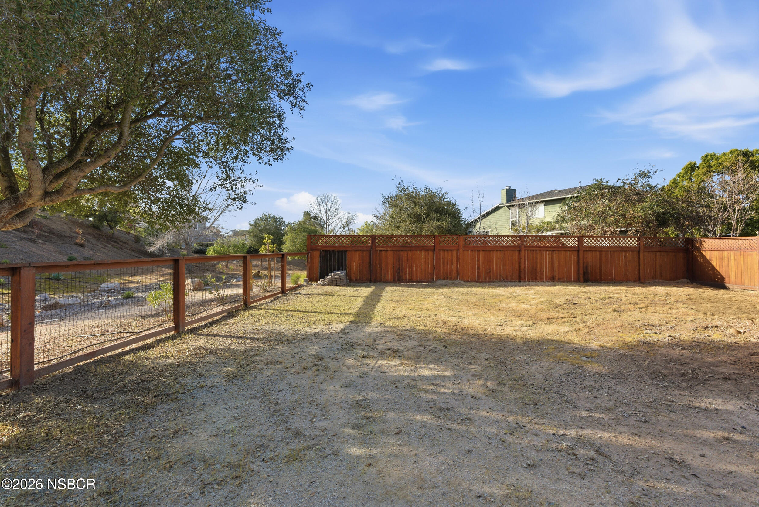 5632 Menemsha Lane Santa Maria, CA 93455 - Photo 51 of 65 a view of back yard with wooden fence