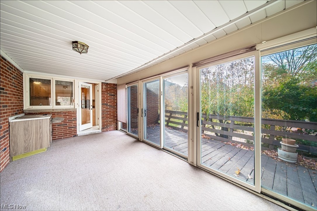 2323 Rockefeller Road Wickliffe, OH 44092 - Photo 7 of 34 View of unfurnished sunroom