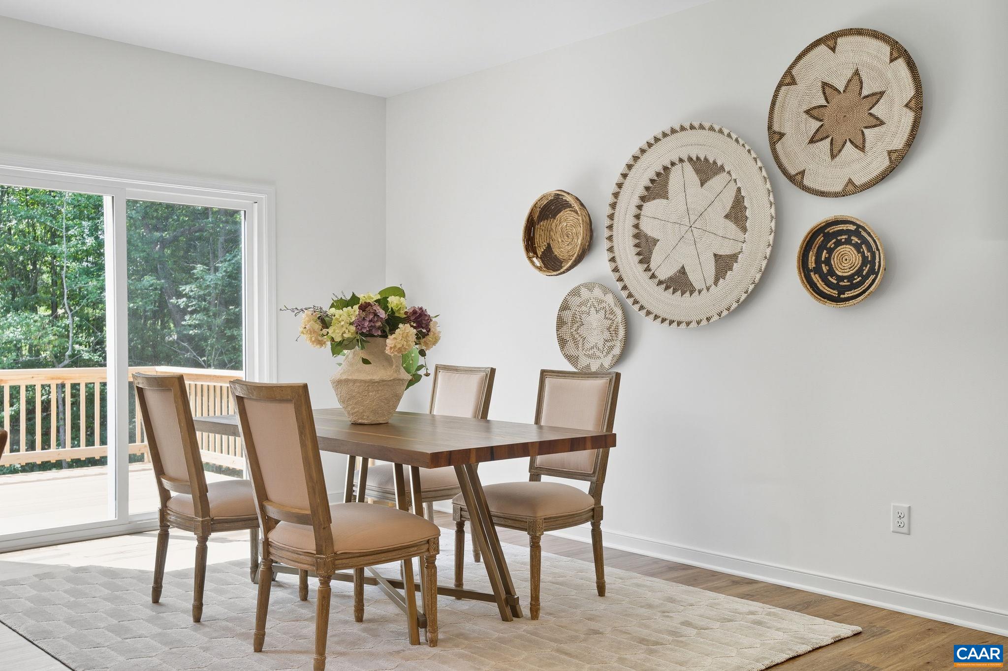 Tbd Albevanna Spring Road, Unit LOT 1 Scottsville, VA 24590 - Photo 14 of 27 A Large Table Fits Well. Staged home.