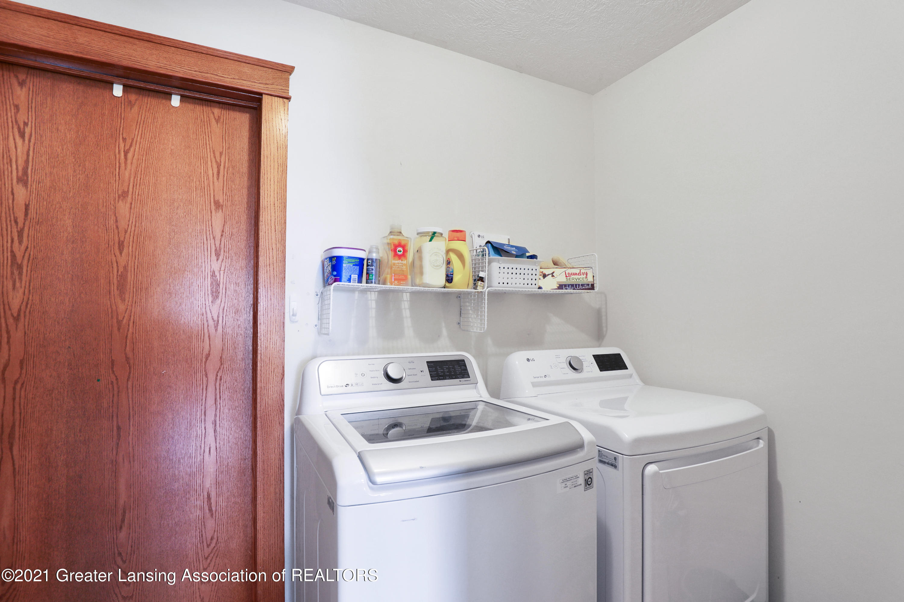 3074 Rolfe Road Mason, MI 48854 - Photo 18 of 42 2nd fl Laundry