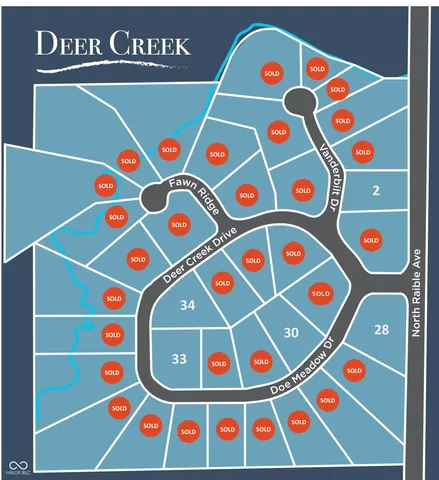 $48,900 | Lot 30 Doe Meadow, Anderson, IN 46011