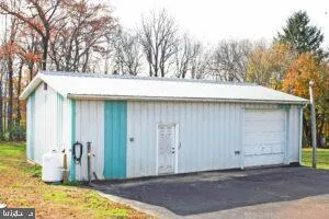 a backyard of a house