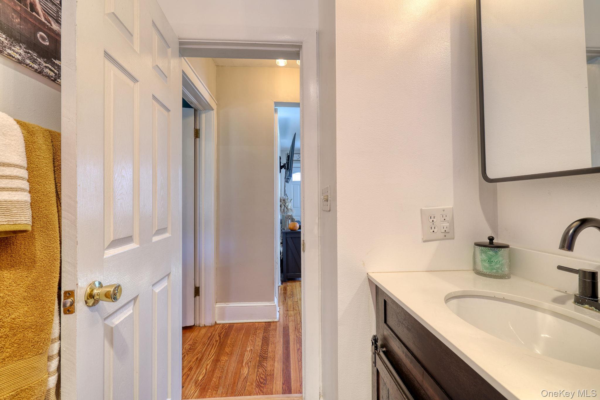 143 Plains Road Walden, NY 12586 - Photo 13 of 36 Bathroom with vanity and light wood-type flooring