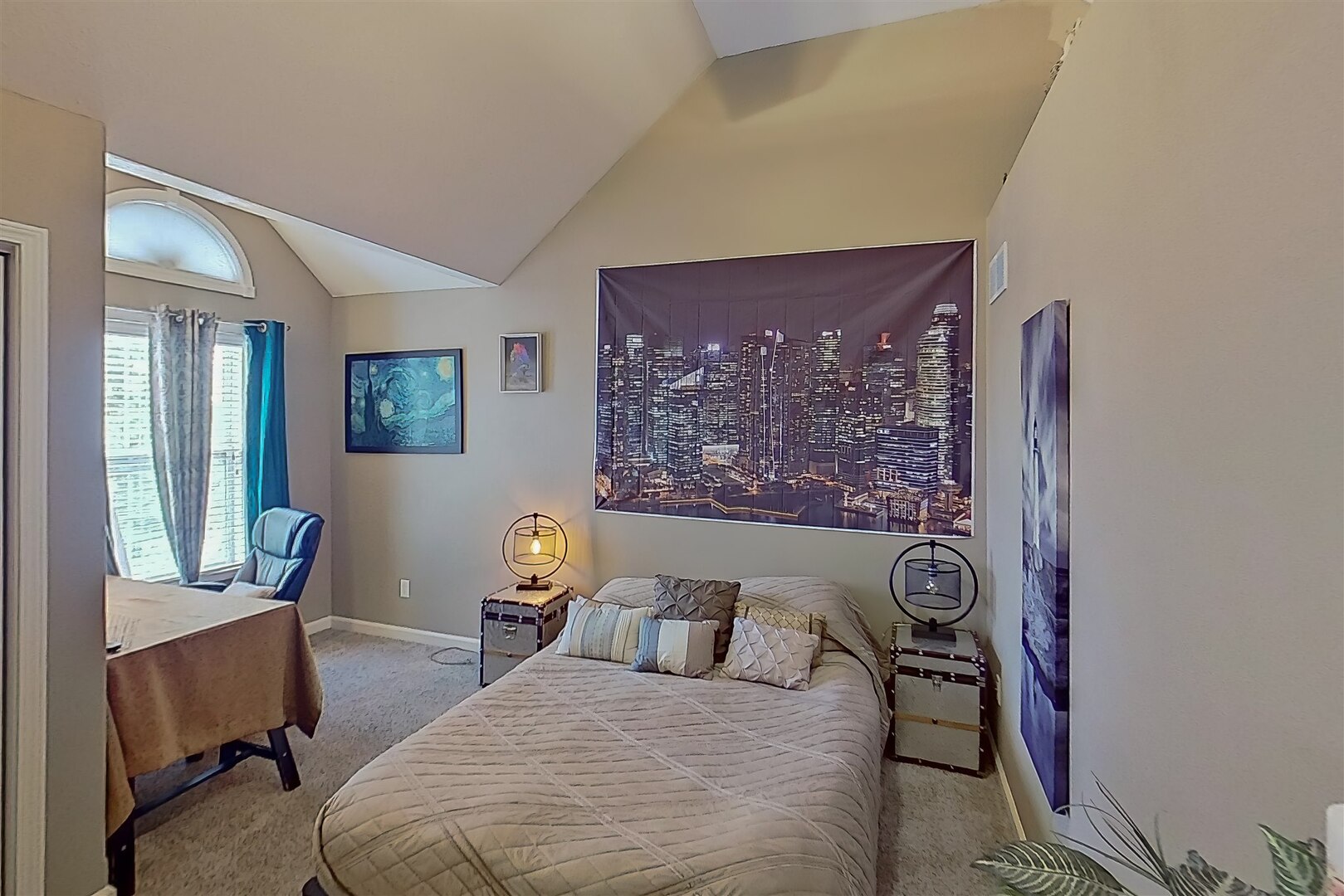 20 Fedor Circle Bloomington, IL 61705 - Photo 21 of 51 a bedroom with a bed window and chair